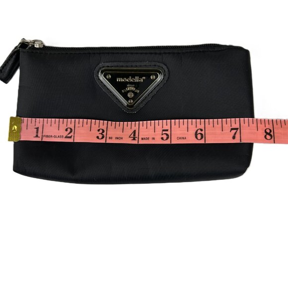 Modella Small Black Cosmetic Bag - Picture 5 of 7